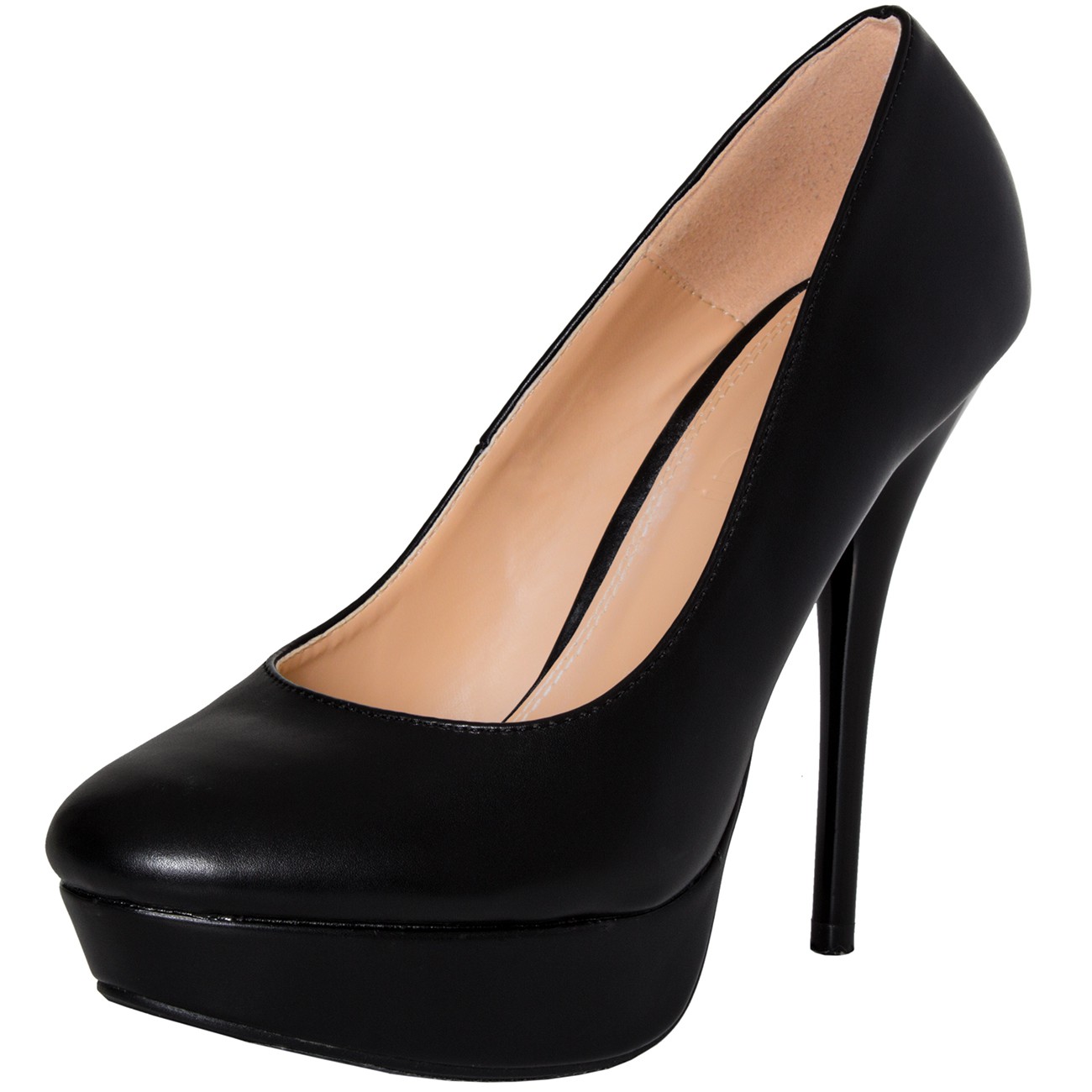 CASPAR Damen High Heels SBU001 Pumps Plateau Absatz CA. 2 NUMMERN ...
